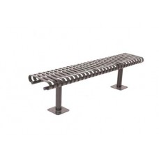 6 foot KENSINGTON BENCH Without BACK SLAT INGROUND PC FRAME