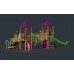 Adventure Playground Equipment Model PS3-28410